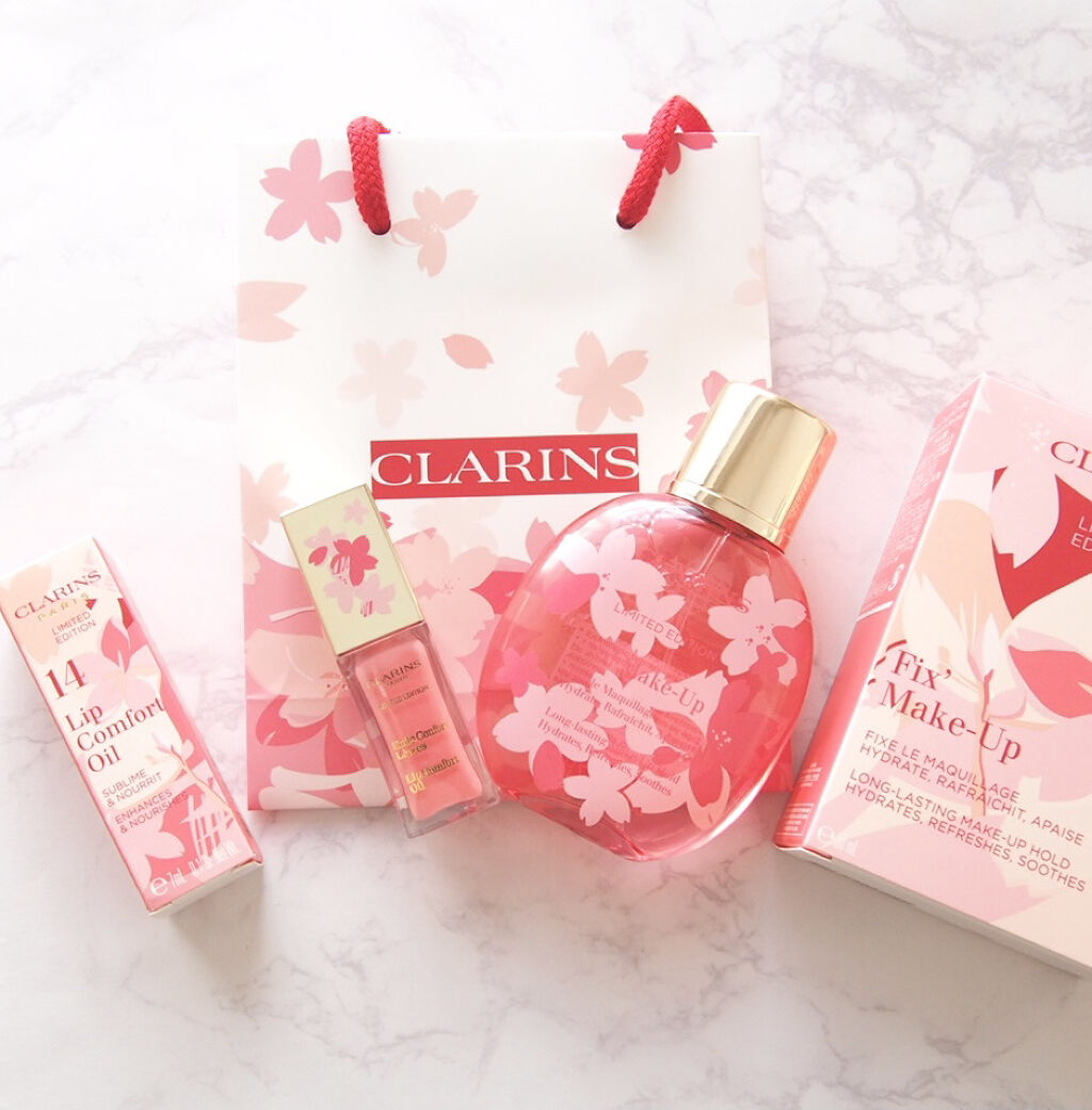 フィックス メイクアップ サクラ/CLARINS/ミスト状化粧水を使ったクチコミ（3枚目）