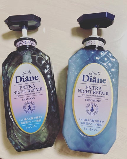 エクストラナイトリペア シャンプー&トリートメント/ダイアン/市販シャンプーを使ったクチコミ(1枚目)