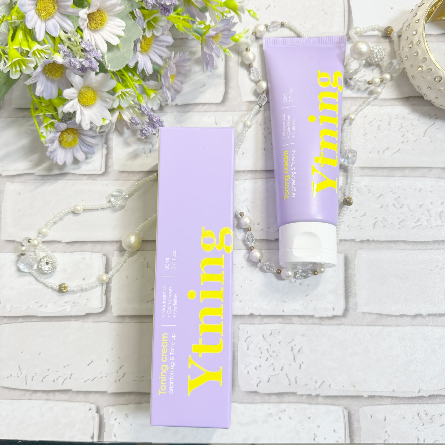 ワイトニング 美白ボディークリーム/Ytning/ボディクリームを使ったクチコミ(2枚目)