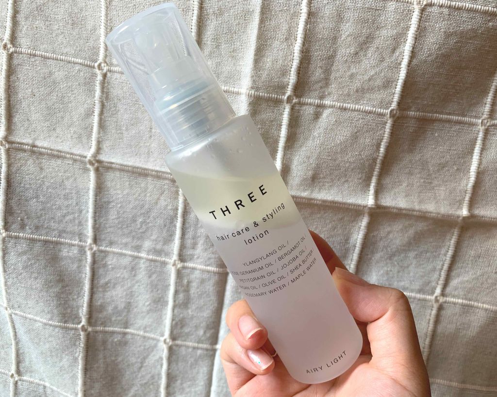 ヘアケア&スタイリング ローション/THREE/ヘアミストを使ったクチコミ(1枚目)