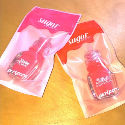 シュガー グロウ ティント/PERIPERA/口紅を使ったクチコミ(1枚目)