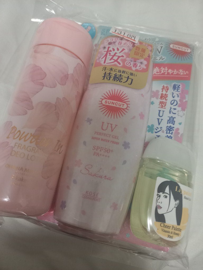 フレグランスUV パーフェクトジェル 桜&ピーチの香り/サンカット®/日焼け止め・UVケアを使ったクチコミ(3枚目)