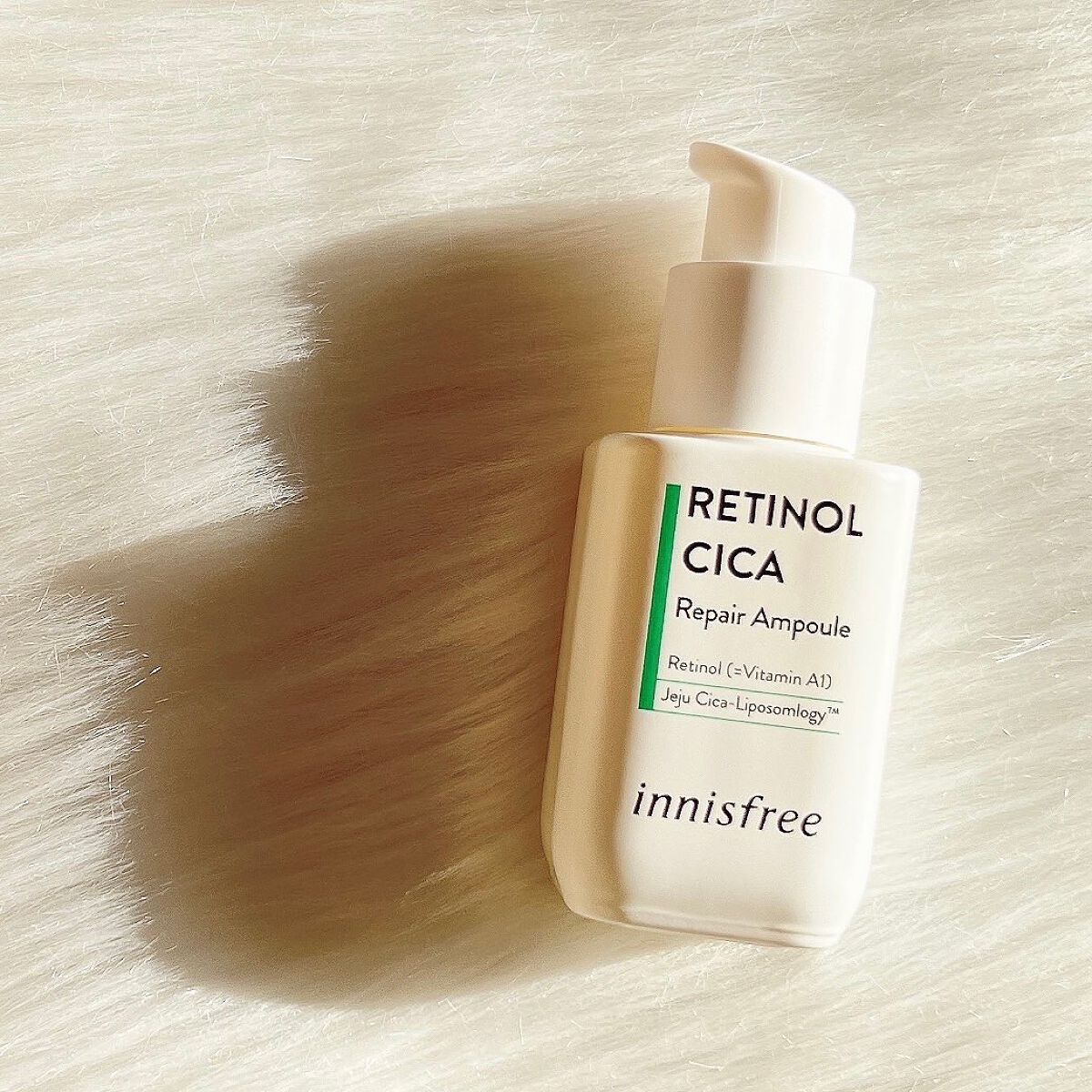 レチノール　シカ　リペア　セラム/innisfree/美容液を使ったクチコミ（2枚目）