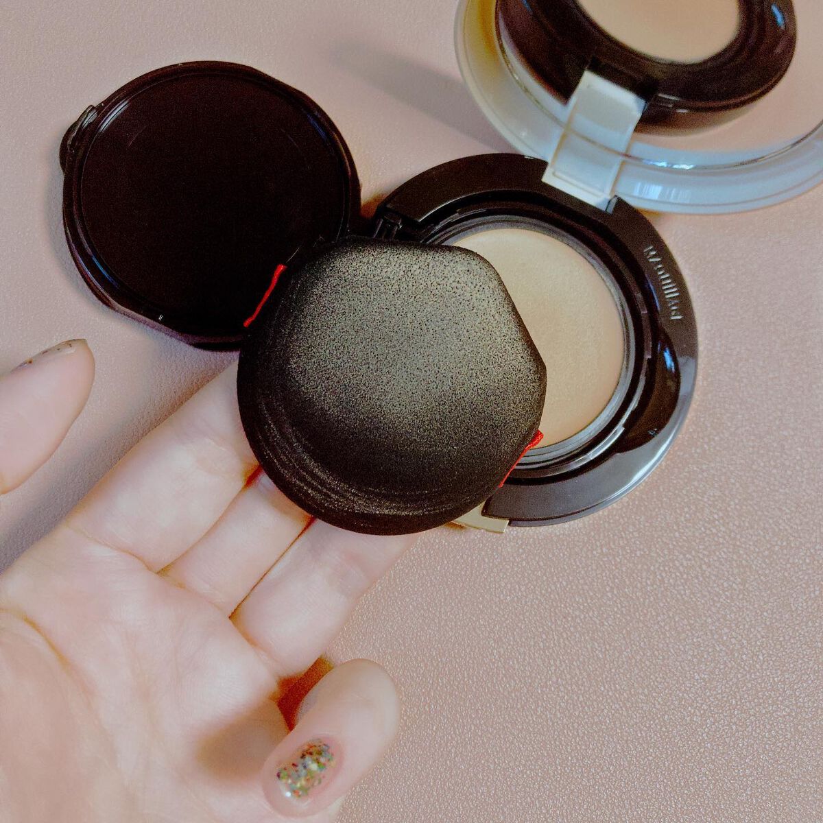 ドラマティッククッションジェリー/マキアージュ/クッションファンデーションを使ったクチコミ(3枚目)