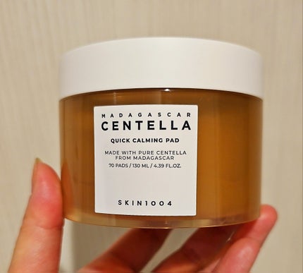 センテラ クイックカーミングパッド/SKIN1004/トナーパッドを使ったクチコミ(3枚目)