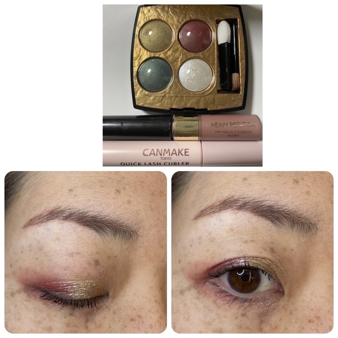 レ キャトル オンブル ビザンス /CHANEL/アイシャドウパレットを使ったクチコミ（1枚目）