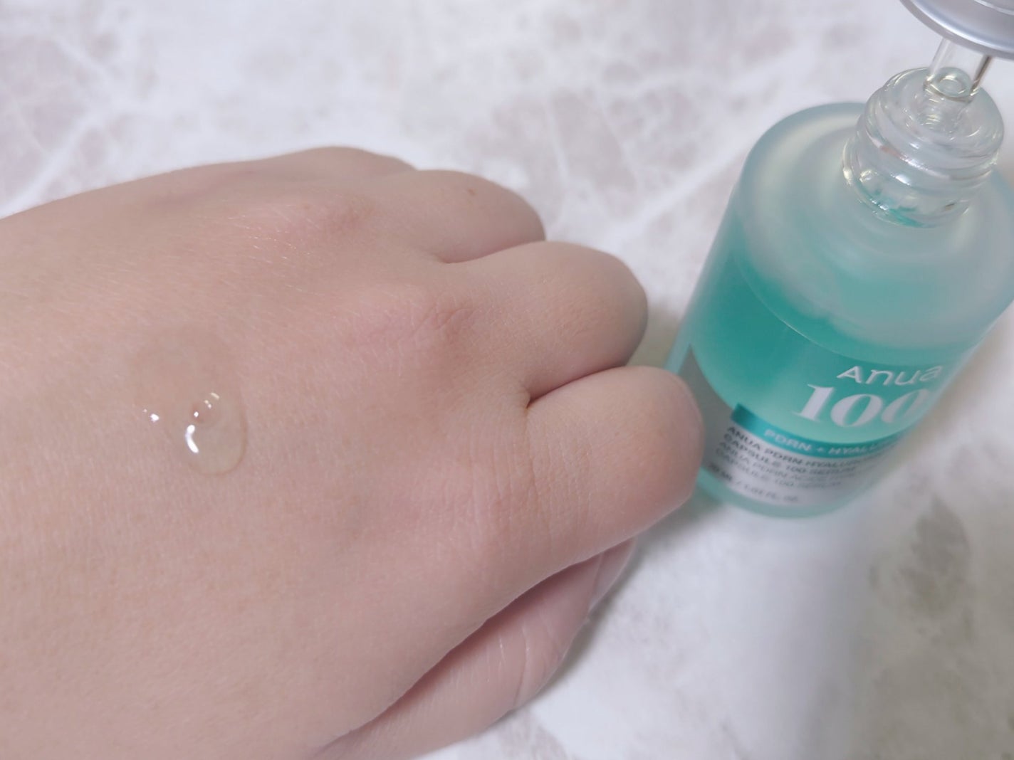 PDRNヒアルロン酸カプセル100セラム/Anua/美容液を使ったクチコミ(3枚目)