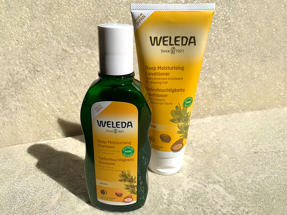 アルガン ヘアシャンプー／ヘアコンディショナー/WELEDA/市販シャンプーを使ったクチコミ（1枚目）