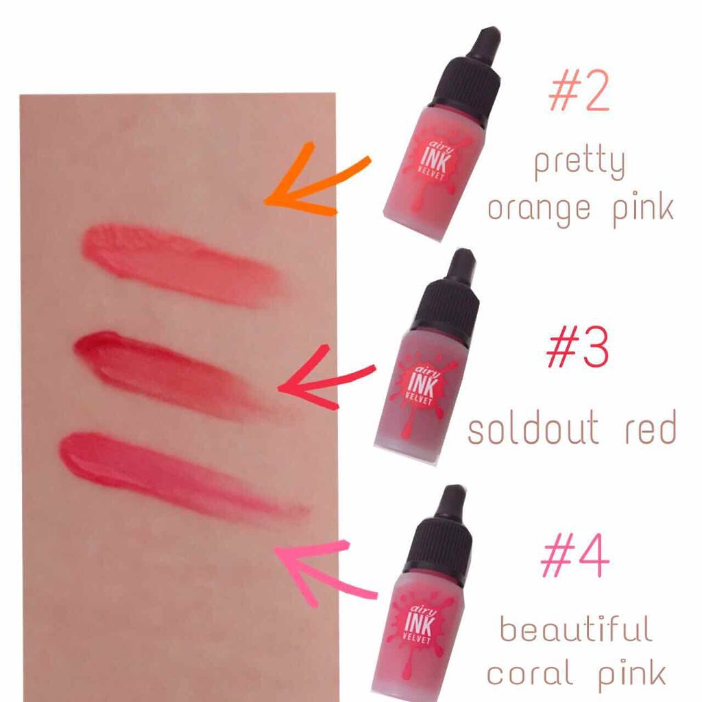 インク ベルベット/PERIPERA/口紅を使ったクチコミ（2枚目）