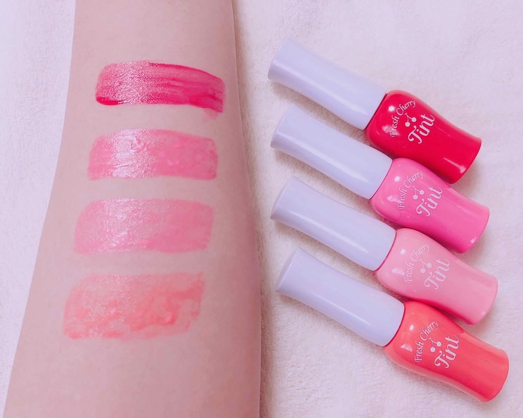 フレッシュチェリー リップティント/ETUDE/リップグロスを使ったクチコミ(1枚目)