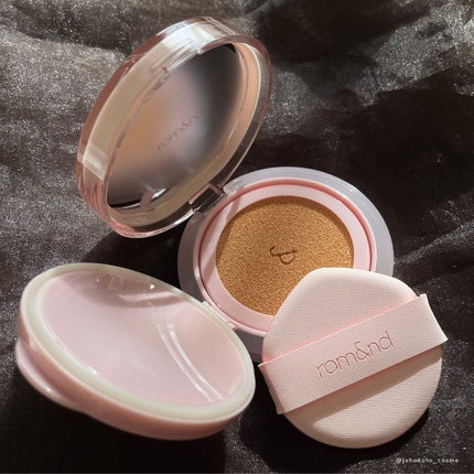 ブルームインカバーフィットクッション/rom&nd/クッションファンデーションを使ったクチコミ(3枚目)