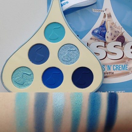 Hershey's KISSES x GLAMLITE/Glamlite/アイシャドウパレットを使ったクチコミ(5枚目)