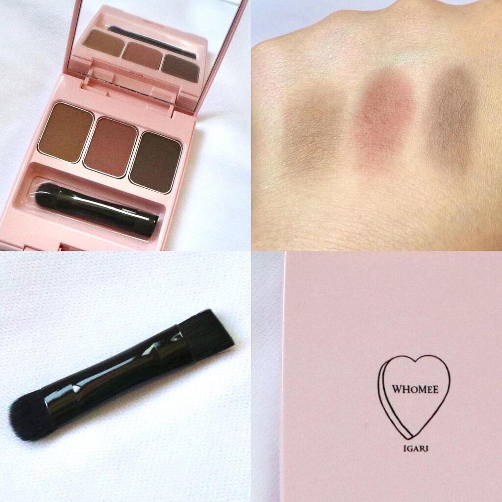  フーミー アイブロウパウダー/WHOMEE/パウダーアイブロウを使ったクチコミ（2枚目）