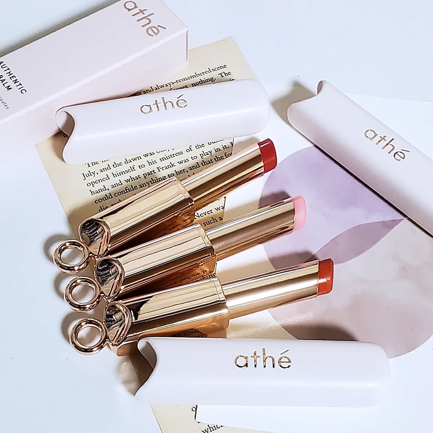 オーセンティック リップ バーム/athé/口紅を使ったクチコミ(1枚目)