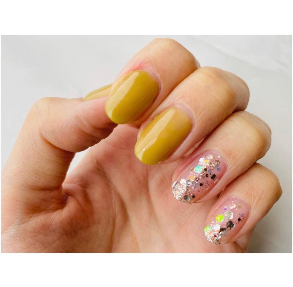 ジェルネイル(ライト対応)/セリア/ジェルネイルを使ったクチコミ(2枚目)