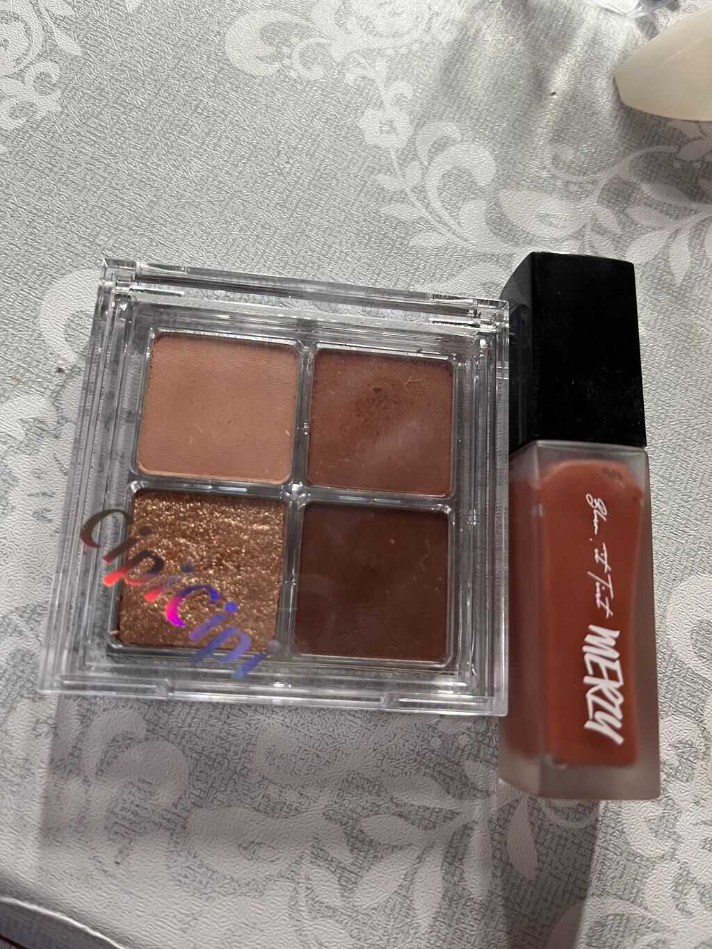 ブラー フィット ティント BT4. ジョイフルシナモン/MERZY/リップティントを使ったクチコミ（1枚目）