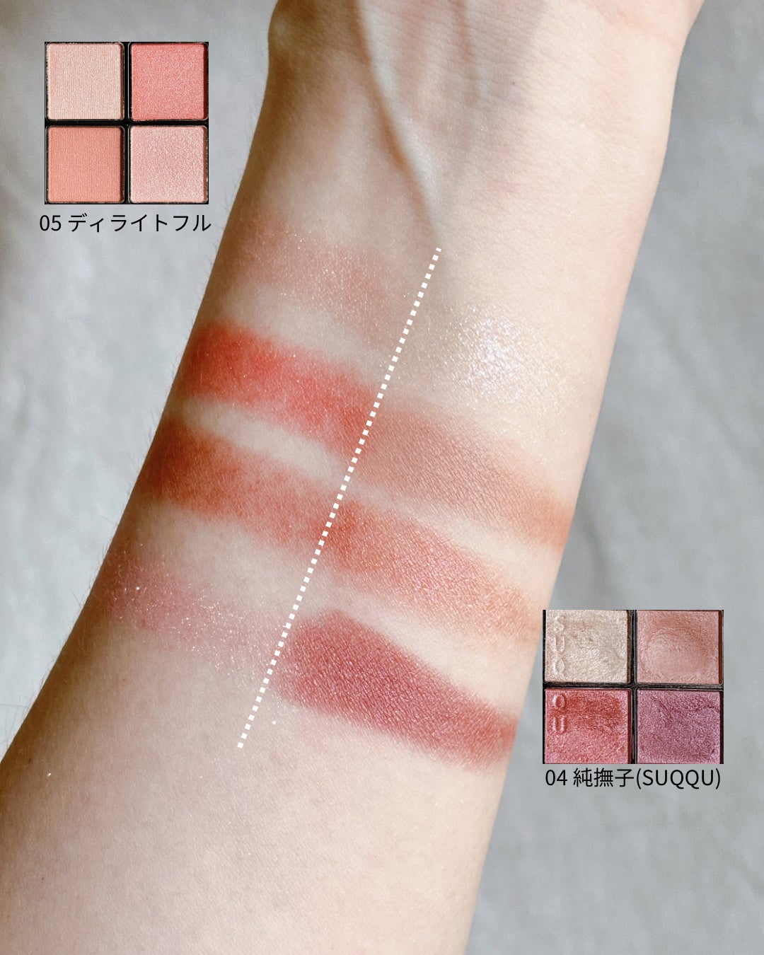RMK シンクロマティック アイシャドウパレット/RMK/アイシャドウパレットを使ったクチコミ(4枚目)