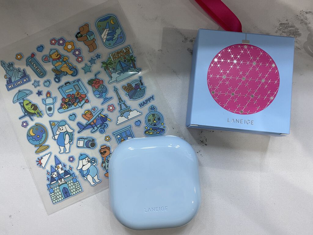 【2020ホリデーエディション】ネオクッション/LANEIGE/クッションファンデーションを使ったクチコミ（3枚目）