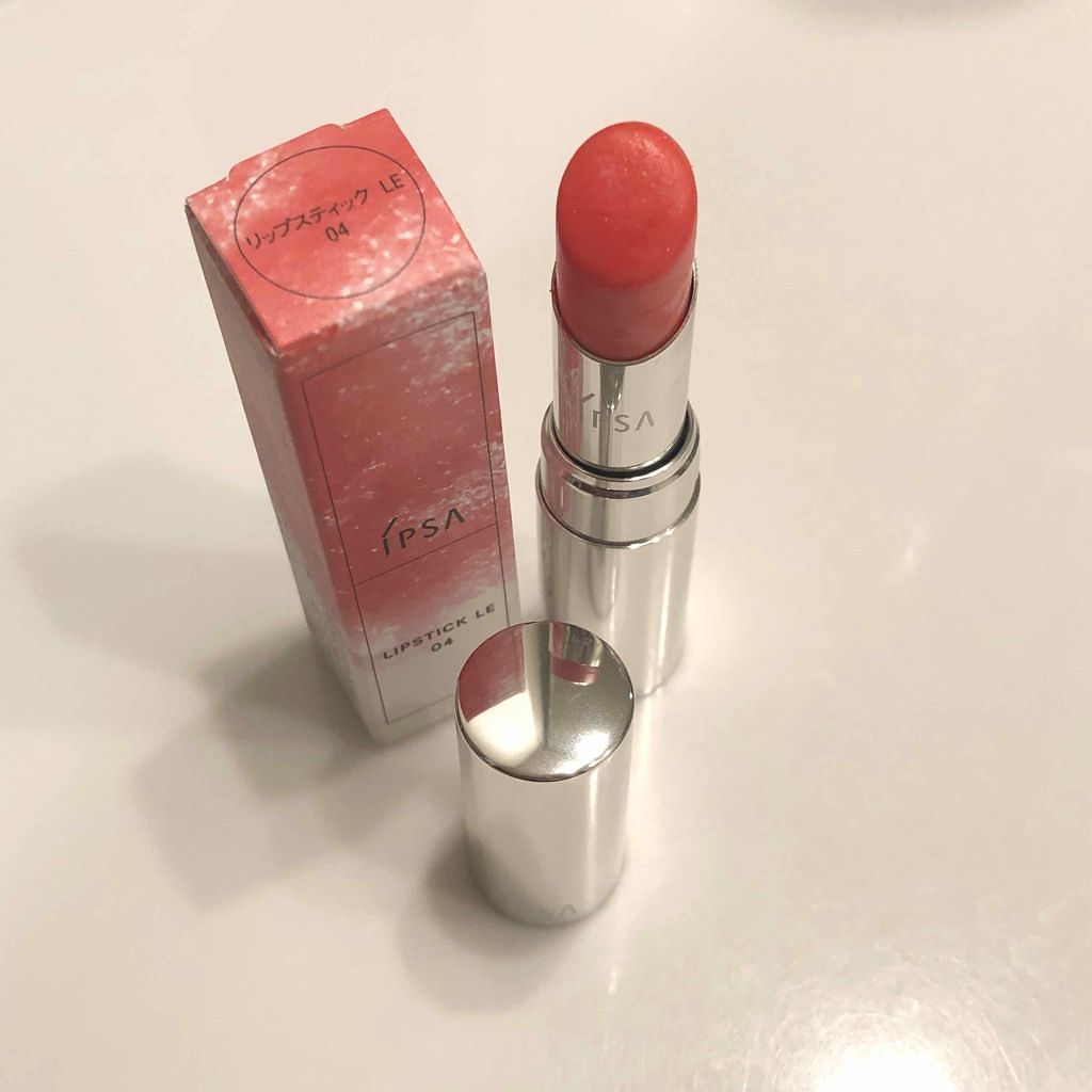 リップスティック LE 04 あんず/IPSA/口紅を使ったクチコミ（1枚目）