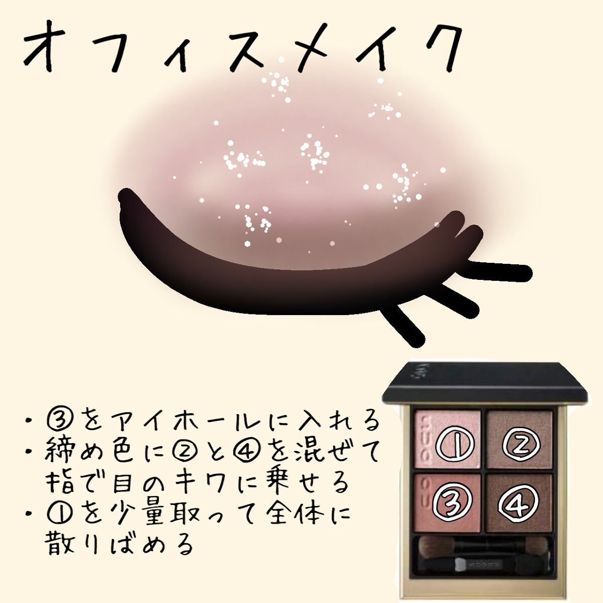 シグニチャー カラー アイズ/SUQQU/アイシャドウパレットを使ったクチコミ(4枚目)