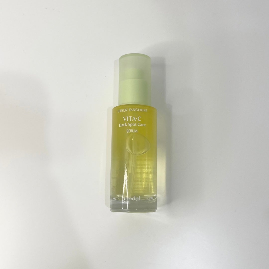 グリーンタンジェリン ビタC ダークスポットケアセラム/goodal/美容液を使ったクチコミ(1枚目)