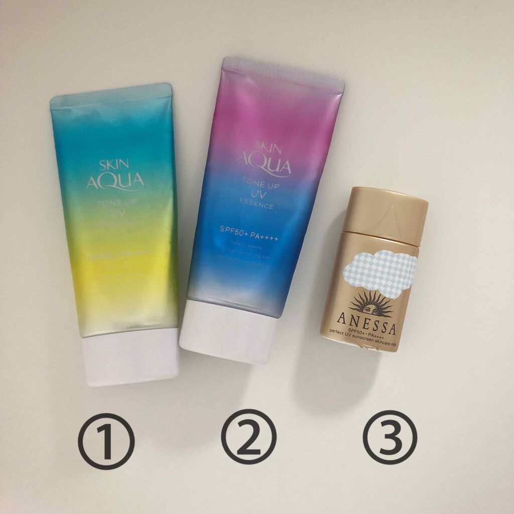 スキンアクア トーンアップUVエッセンス/スキンアクア/日焼け止めクリームを使ったクチコミ（2枚目）