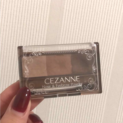 ノーズ&アイブロウパウダー/CEZANNE/パウダーアイブロウを使ったクチコミ(1枚目)