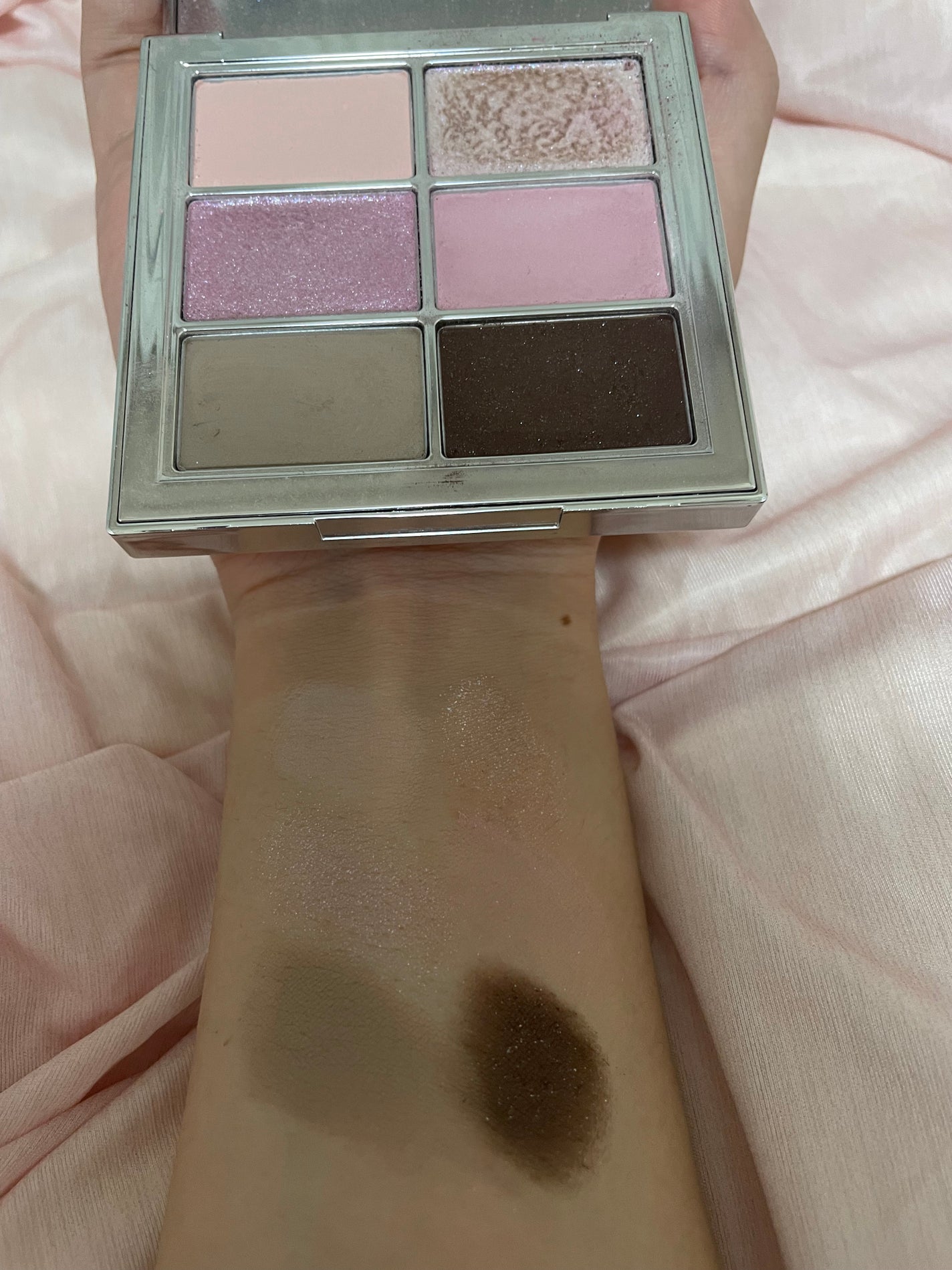 アイ ヴィーガン シアーパレット/AMUSE/アイシャドウパレットを使ったクチコミ(3枚目)