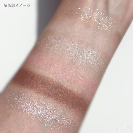 絵画アイシャドウパレット/MilleFée/アイシャドウパレットを使ったクチコミ(3枚目)