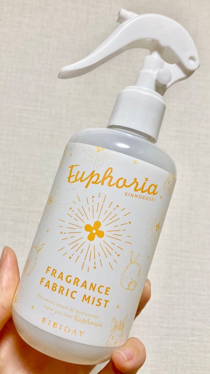 ユーフォリア・キンモクセイファブリックミスト/BIBIDAY/ファブリックミストを使ったクチコミ(1枚目)
