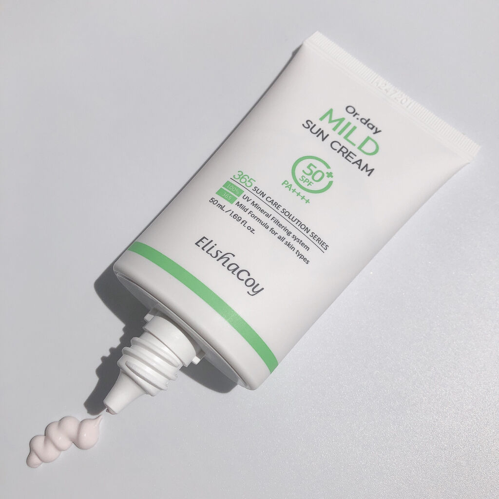 Or.day マイルドサンクリーム/Elishacoy/日焼け止めクリームを使ったクチコミ（1枚目）