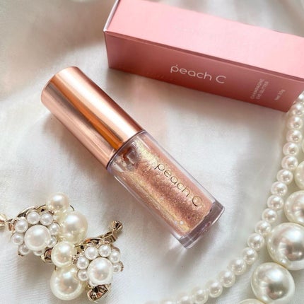 シャンパンアイグリッター 02 バレンタインピンク/Peach C/グリッターの画像