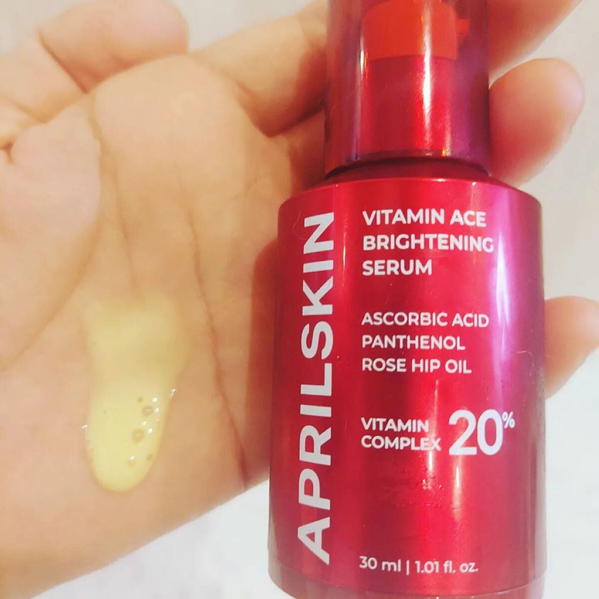 ビタミンACEセラム/APRILSKIN/美容液を使ったクチコミ(3枚目)