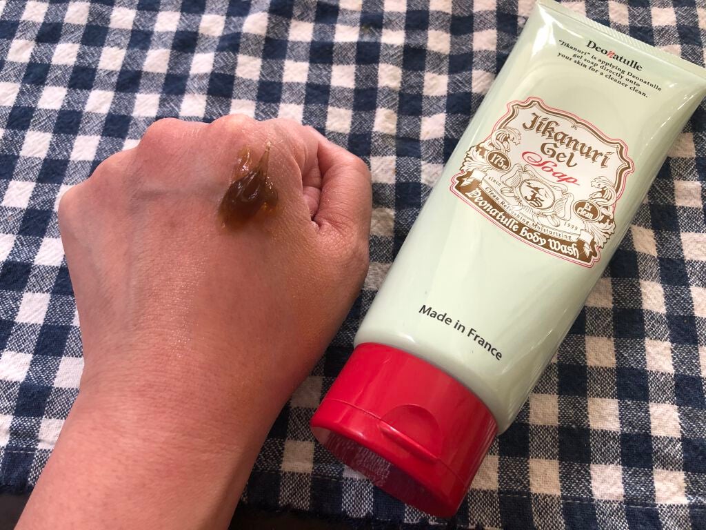 直ヌリジェル石けん/デオナチュレ/ボディソープを使ったクチコミ(3枚目)