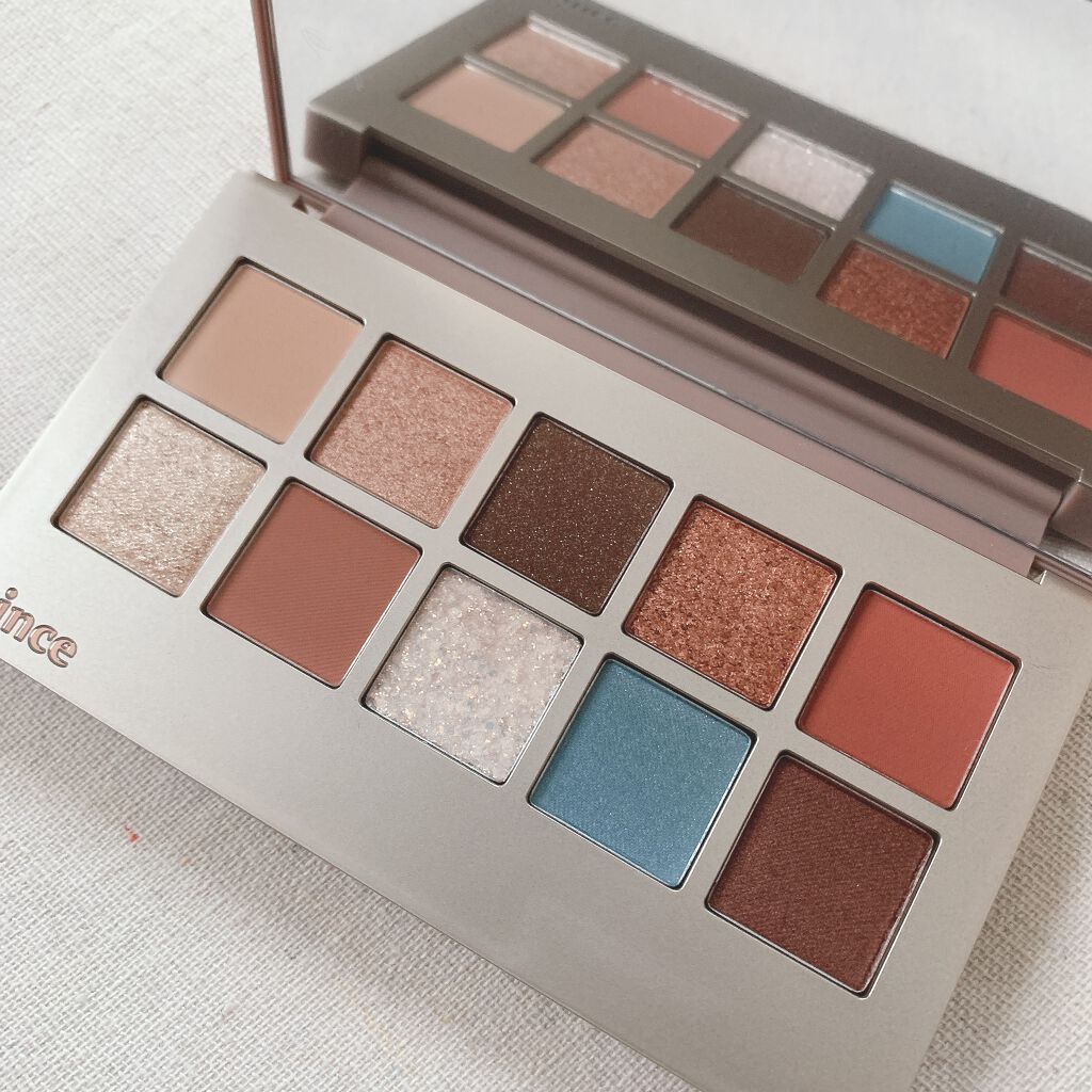 ニューデップスアイシャドウパレット/hince/アイシャドウパレットを使ったクチコミ(3枚目)