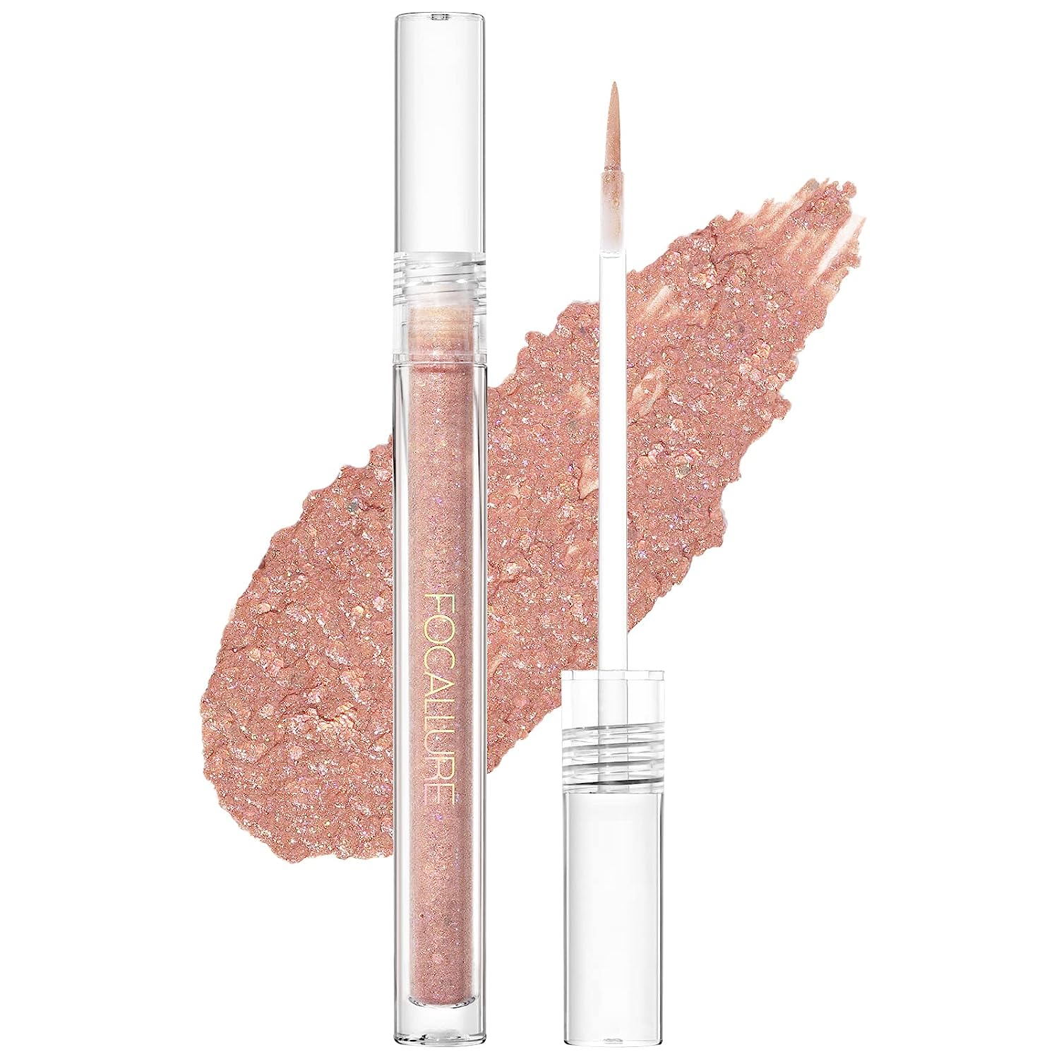 GLITTERING LIQUID EYESHADOW #4 Rose Gold Diamondz