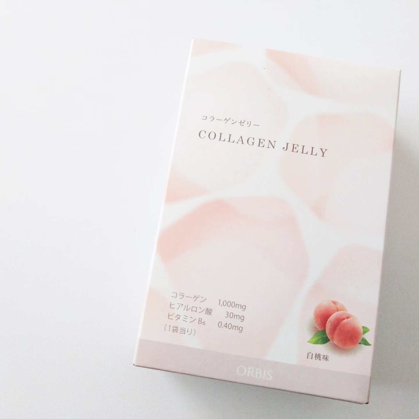 オルビス コラーゲンゼリーのクチコミ「オルビス

コラーゲンゼリー
白桃味

オルビス公式オンラインショップで
会員はお誕生月に
1.....」（2枚目）