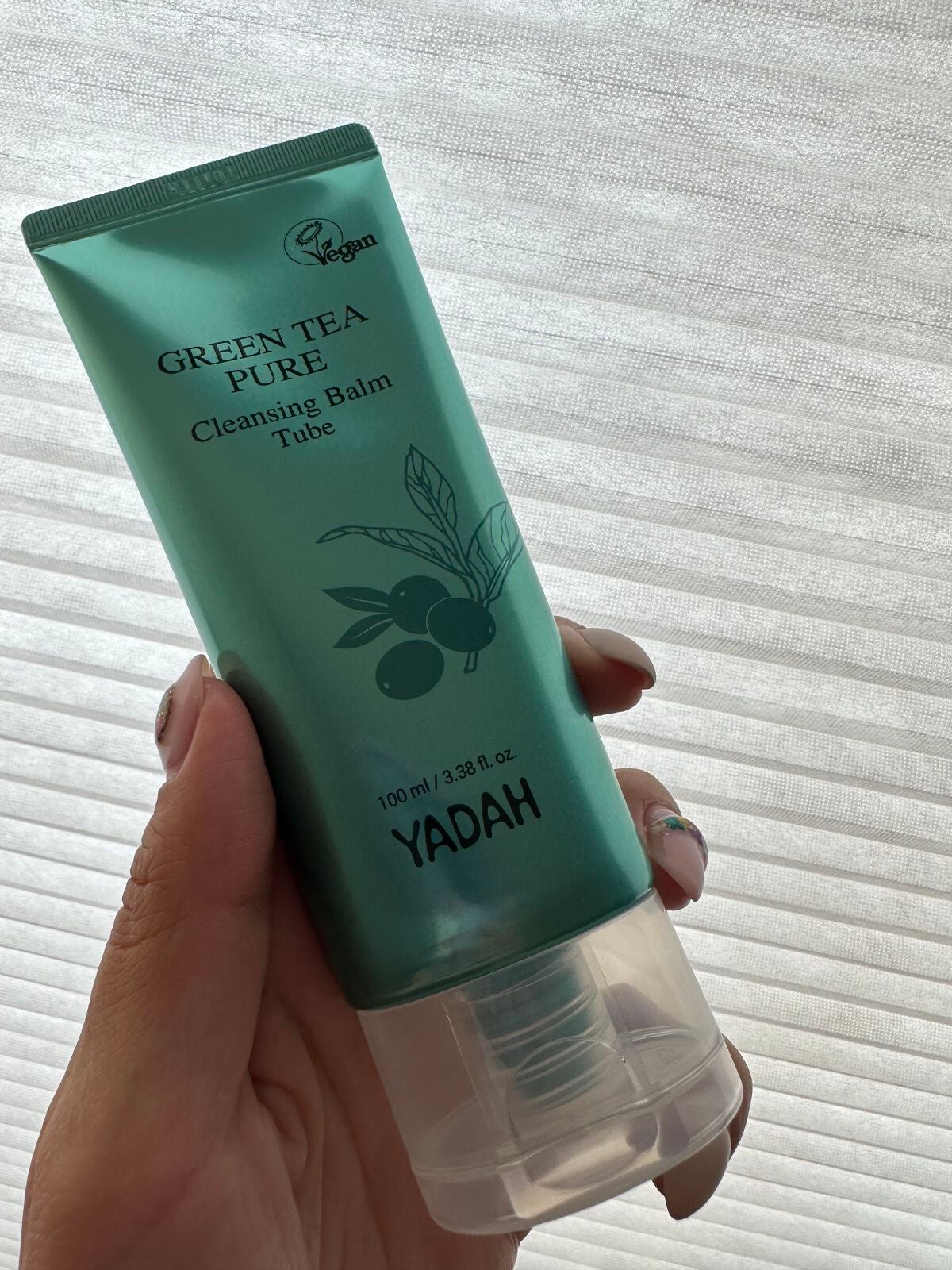 グリーンティーピュアクレンジングバームⅡ/YADAH/クレンジングバームを使ったクチコミ(4枚目)