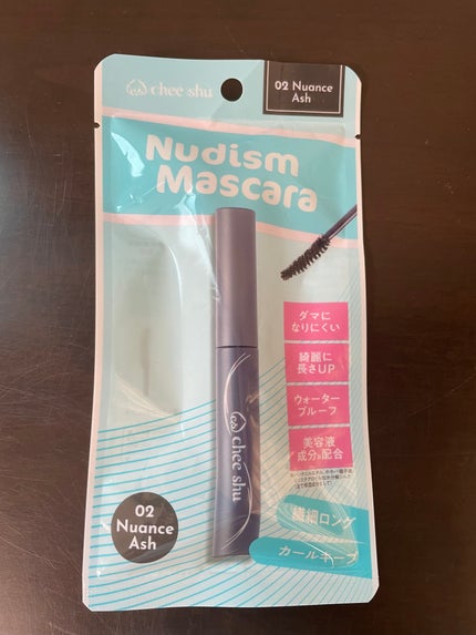 ヌーディズムマスカラ/chee shu/マスカラを使ったクチコミ(1枚目)