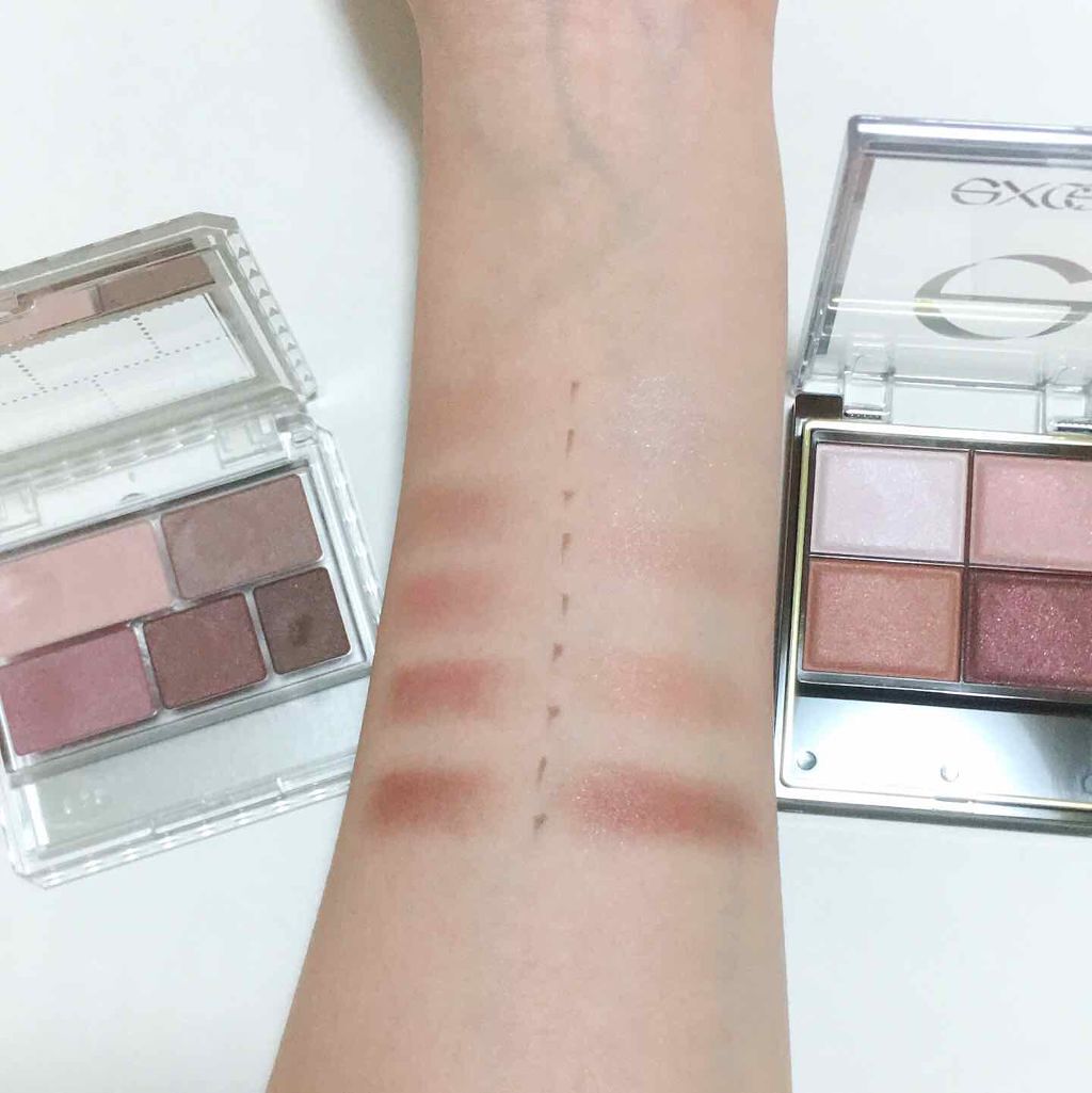 スキニーリッチシャドウ/excel/アイシャドウパレットを使ったクチコミ(3枚目)