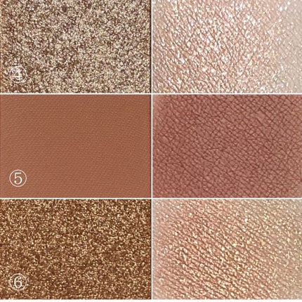 The Bella collection eyeshadow palette/CELEFIT/アイシャドウパレットを使ったクチコミ(5枚目)