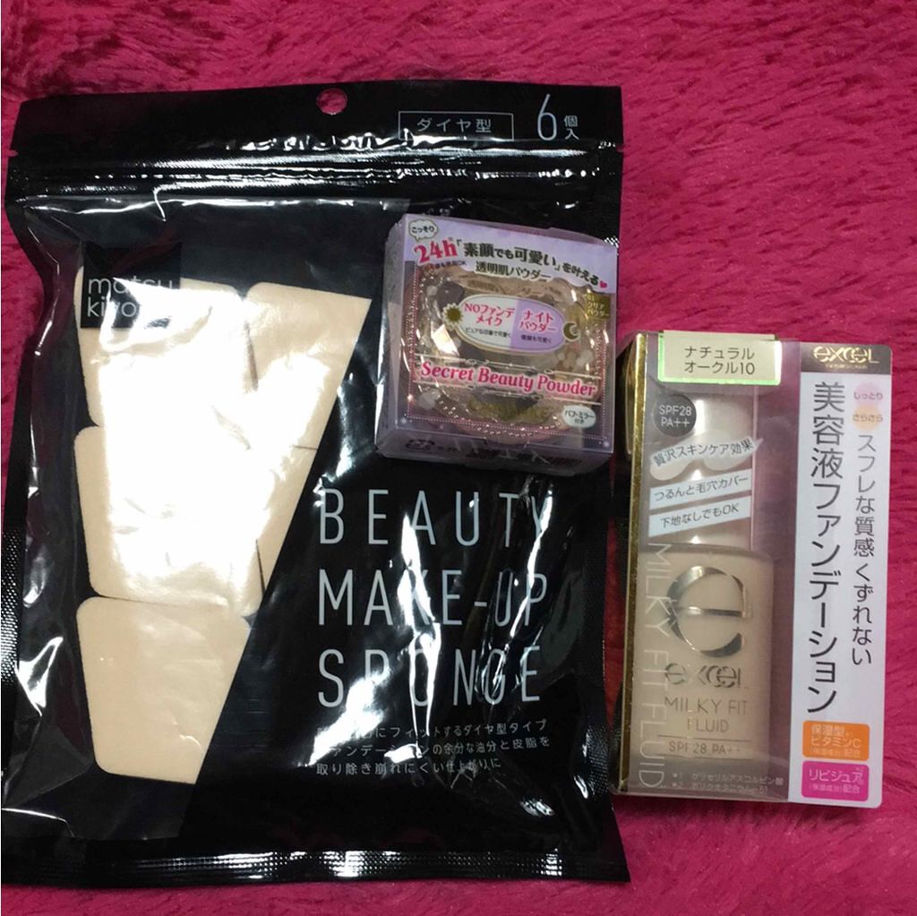 ミルキィフィットフルイド/excel/リキッドファンデーションを使ったクチコミ（1枚目）