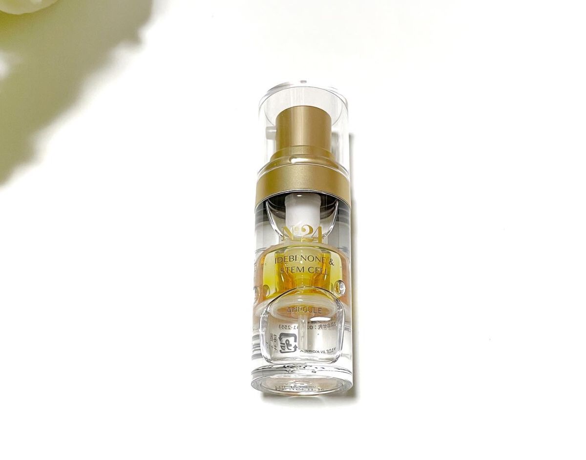 イデベノン&ステムセルアンプル/No.24 /美容液を使ったクチコミ（3枚目）