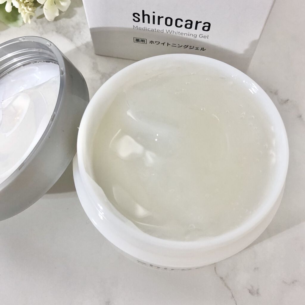 shirocara薬用ホワイトニングジェル/shirocara/オールインワン化粧品を使ったクチコミ（2枚目）