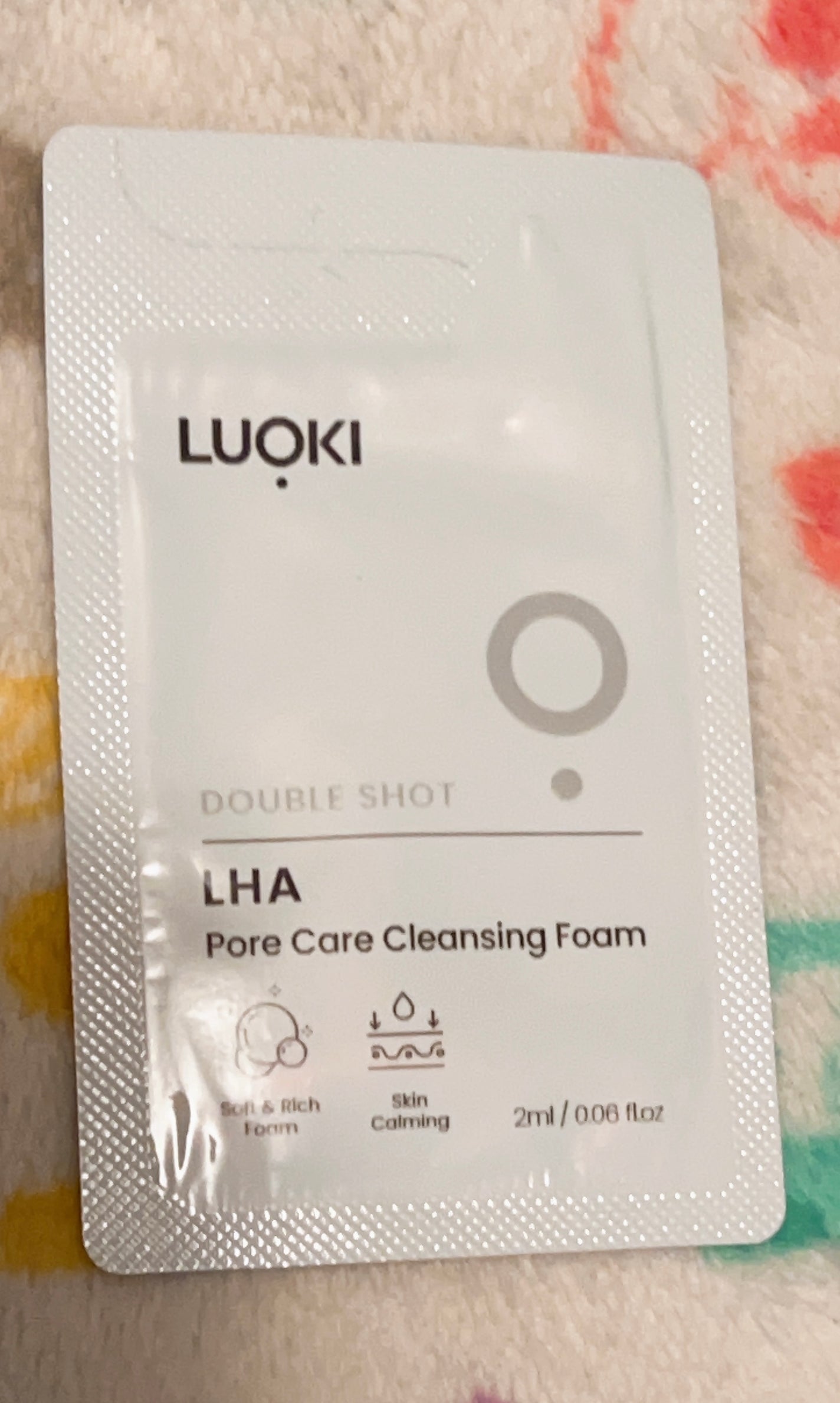 ダブルショットLHA毛穴ケアクレンジングフォーム /LUOKI/クレンジングクリームを使ったクチコミ(1枚目)