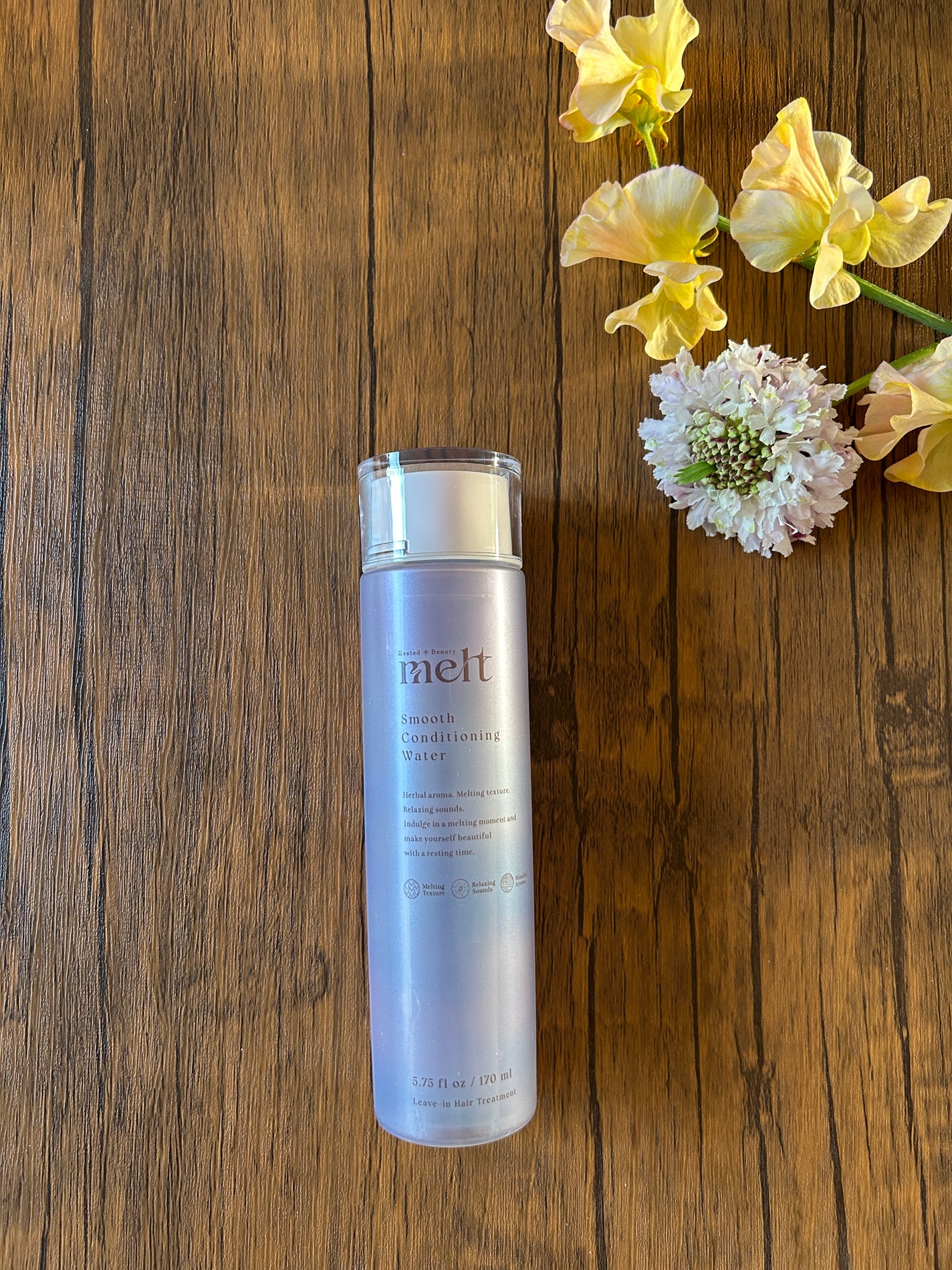 スムース コンディショニング ウォーター/melt/アウトバストリートメントを使ったクチコミ(1枚目)