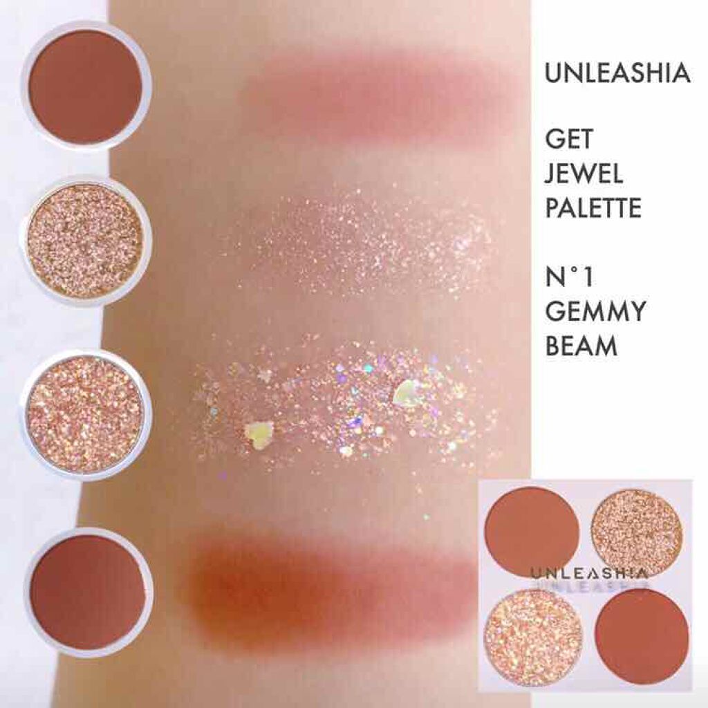 グリッタリーウェブリップバーム/unleashia/リップケアを使ったクチコミ（2枚目）