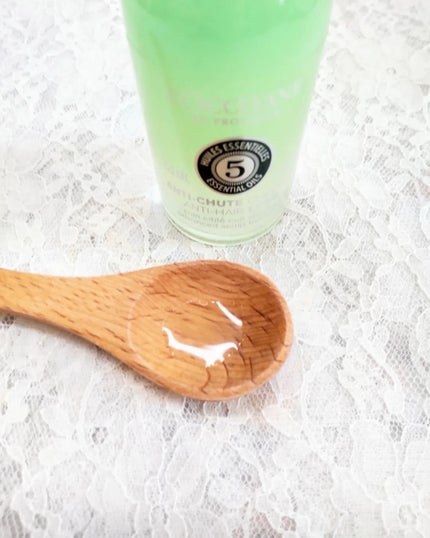 薬用 メディカル アンチヘアロスセラム/L'OCCITANE/頭皮ローションを使ったクチコミ(4枚目)