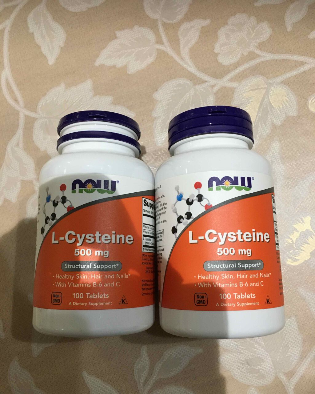 L-システイン/Now Foods/美容サプリメントを使ったクチコミ(1枚目)