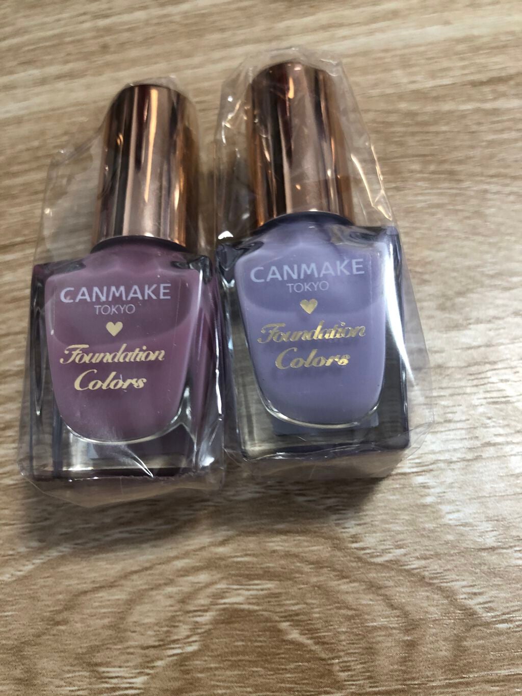 ファンデーションカラーズ/キャンメイク/マニキュアを使ったクチコミ(1枚目)